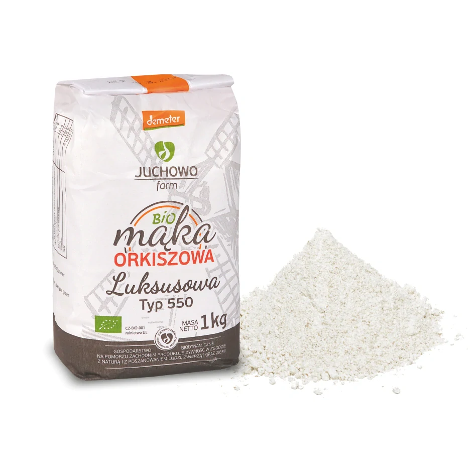 ŠPALDOVÁ MÚKA TYP 550 BIO 1kg