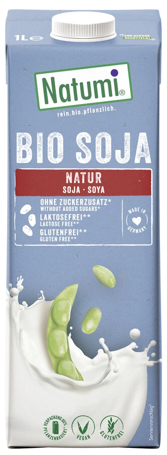 SÓJOVÝ NÁPOJ BEZLEPKU BIO 1l - NATUMI