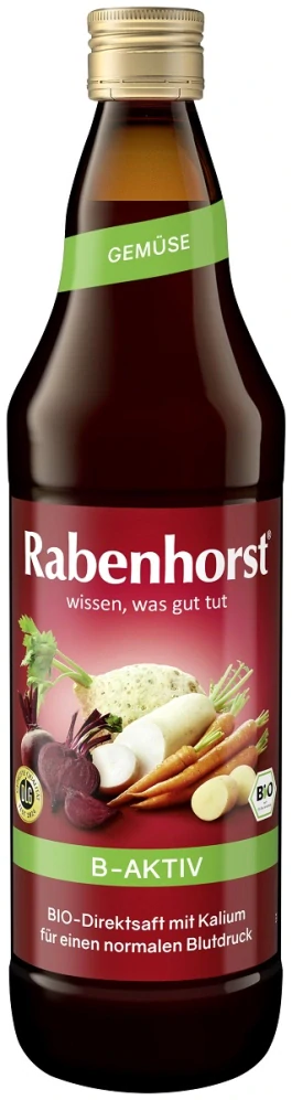 MULTIZELENINOVÁ ŠŤAVA BIO 750ml - RABENHORST