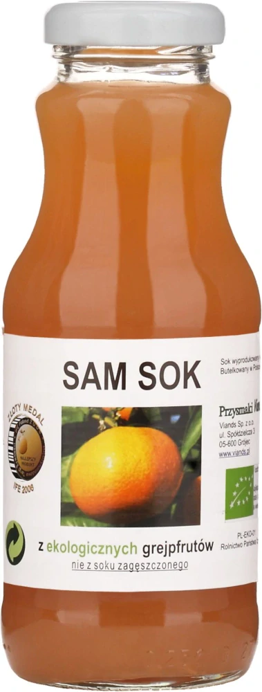 GREPOVÁ ŠŤAVA BIO 250 ml - VIANDS