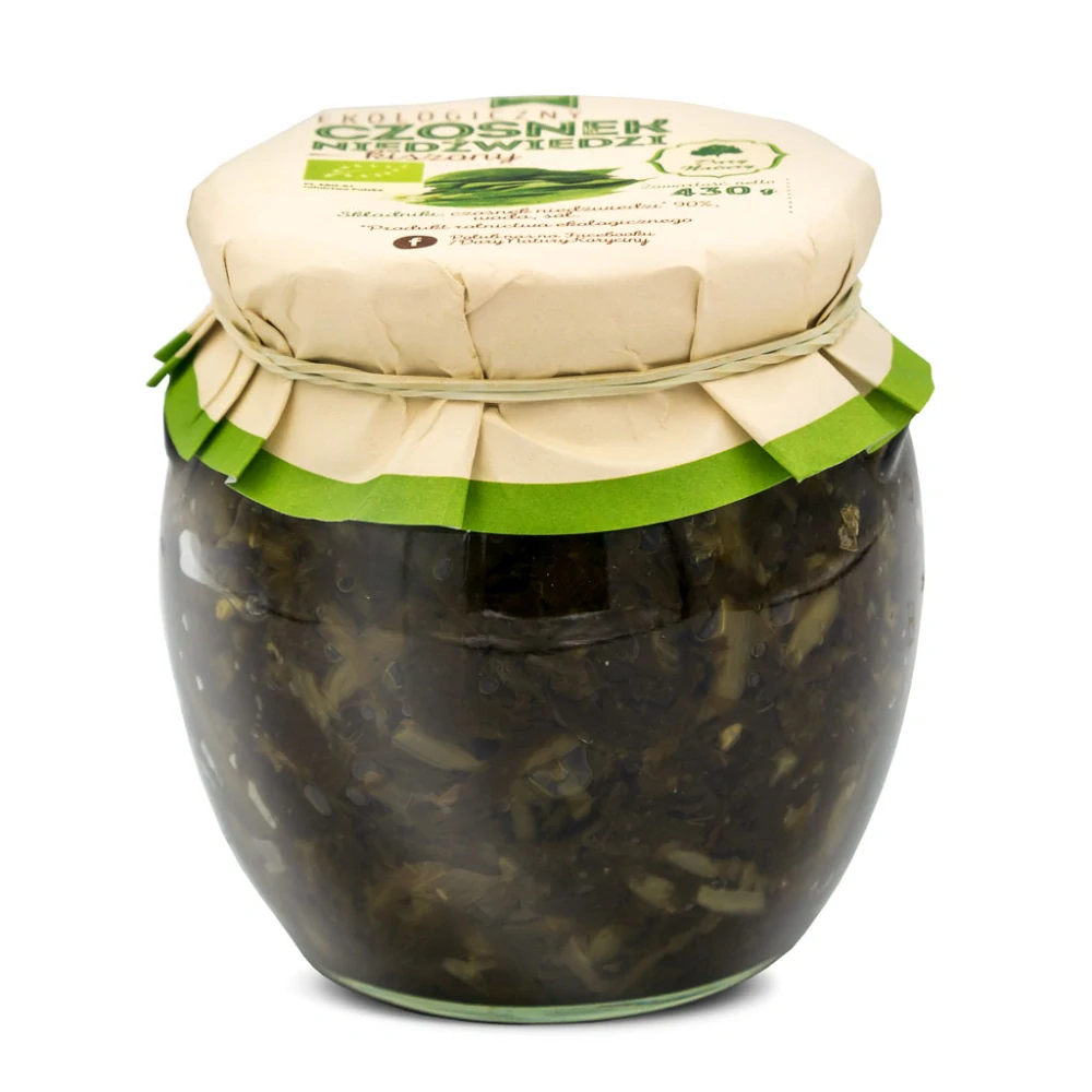 NAKLÁDANÝ MEDVEDÍ CESNAK BIO 430g - DARY NATURY