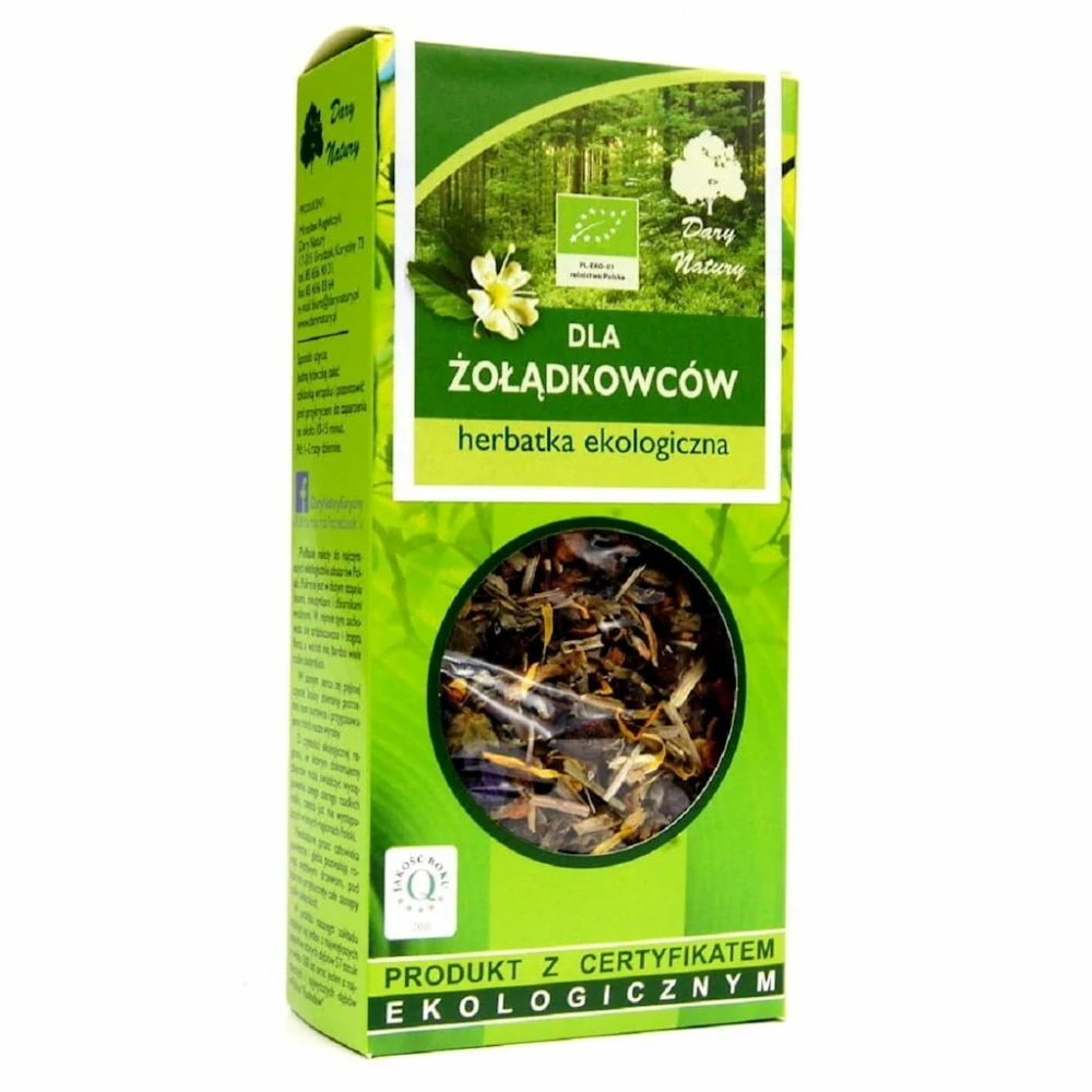ČAJ NA ŽALÚDOČNÉ BOLESTI BIO 50g - DARY PRÍRODY