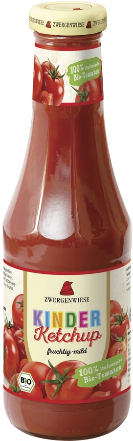 KEČUP PRE DETI BEZLEPKOVÝ BIO 500ml - ZWERGENWIESE