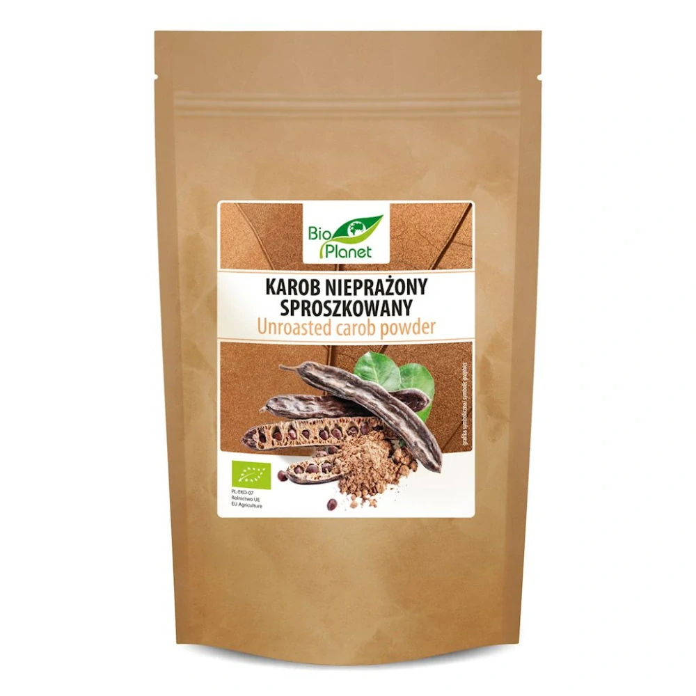PRÁŠOK Z KAROBU NEPRAŽENÝ 200g- BIO PLANET