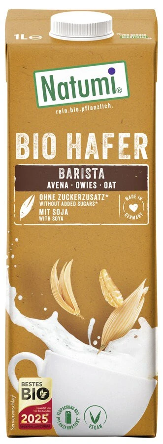 OVSENO-SÓJOVÝ NÁPOJ BARISTA 1L - NATUMI