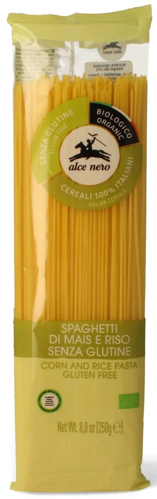 KUKURIČNO-RYŽOVÉ ŠPAGETY BEZLEPKOVÉ BIO 250g