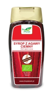 TMAVÝ AGÁVOVÝ SIRUP BEZLEPKU BIO 350g (250 ml)