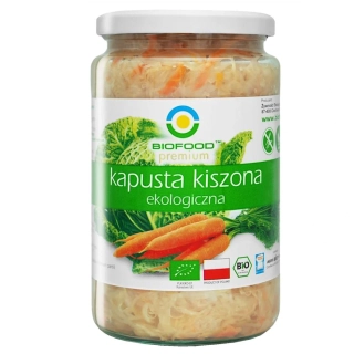 KYSLÁ KAPUSTA S MRKVOU BEZLEPKOVÁ BIO 700g (500g)