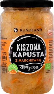 KYSLÁ KAPUSTA S MRKVOU BIO 680g (410g)