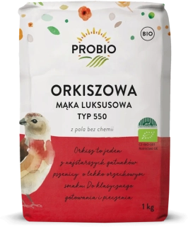 ŠPALDOVÁ MÚKA TYP 550 BIO 1kg