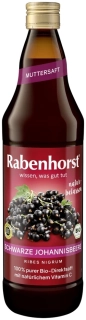 ŠŤAVA Z ČIERNYCH RÍBEZLÍ BIO 750ml - RABENHORST