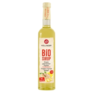 ZÁZVOROVO-CITRÓNOVÝ SIRUP 500 ml BIO - HOLLINGER