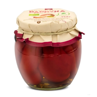 KONZERVOVANÉ PAPRIKY BIO 490g (230 g) - DARY NATURY
