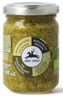 PESTO BAZALKOVÉ BIO 130g - ALCE NERO