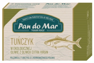 TUNIAK V BIO EXTRA PANENSKOM OLIVOVOM OLEJI 120g - PAN DO MAR
