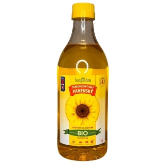 OLEJ PANENSKÝ SLNEČNICOVÝ 1l - SUNGARDEN