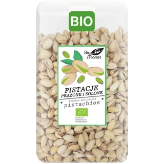 PIŠTÁCIE PRAŽENÉ SOLENÉ BIO 700g- BIO PLANET 
