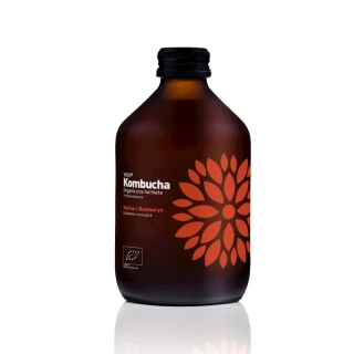 KOMBUCHA S MALINAMI A ROZMARÍNOM BIO 330ml - VIGO