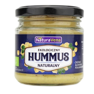 HUMMUS PRÍRODNÝ BIO 185g - NATURAVENA