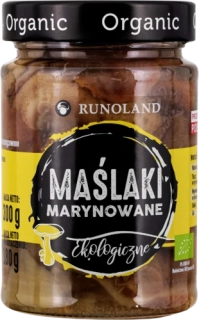 ŠAMPIÓNY MARINOVANÉ MASLOVÉ BIO 300g (180g) - RUNOLAND