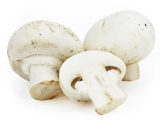 BIELE ŠAMPIŇÓNY ČERSTVÉ (cca 250g) 