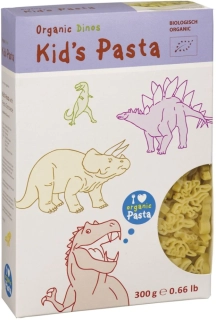 CESTOVINY (KRUPIČNÉ) PRE DETI DINOSAURY BIO 300 g - ALB-GOLD