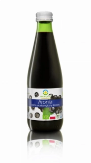 ARÓNIOVÁ ŠŤAVA BEZLEPKOVÁ NFC BIO 300ml - BIO POTRAVINY